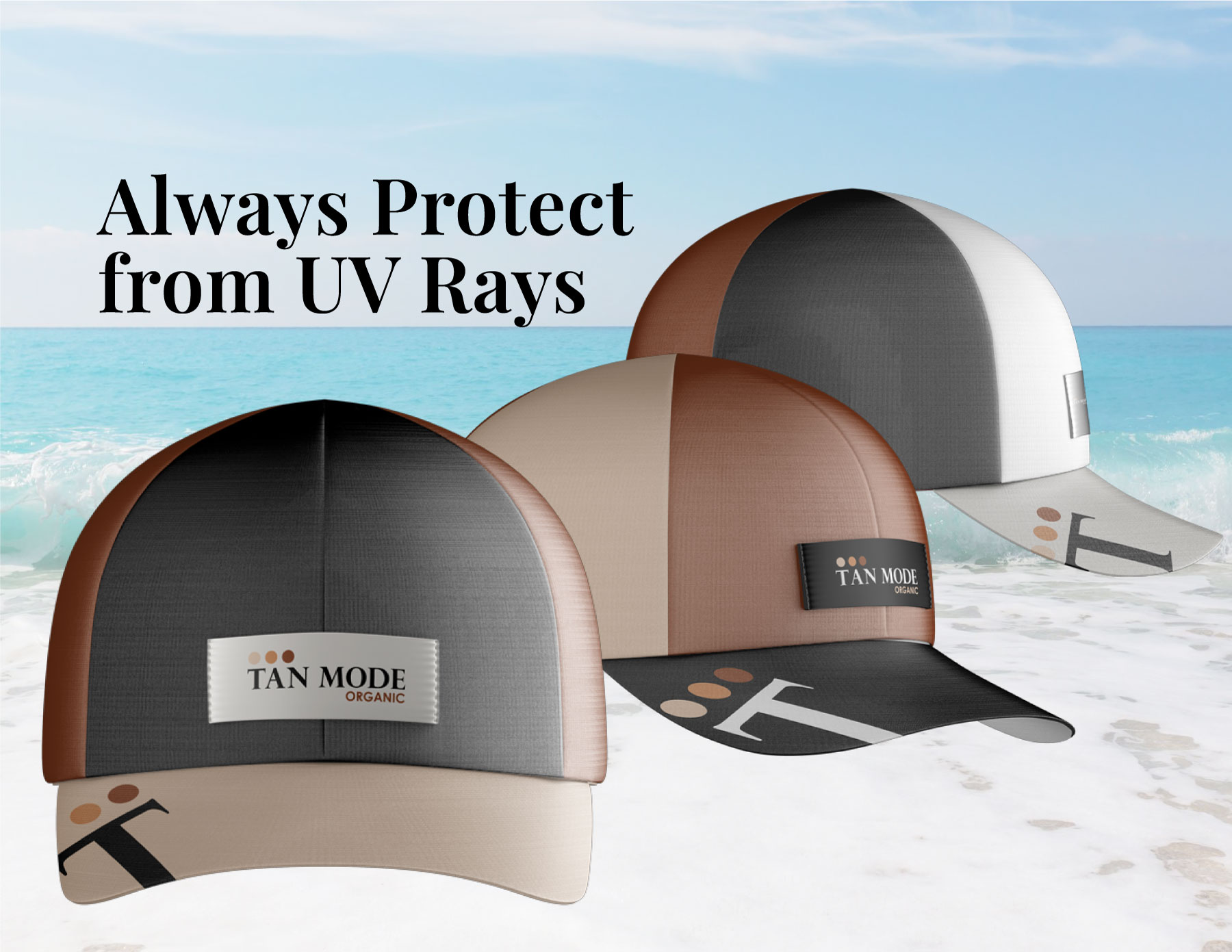 Tan Mode Caps
