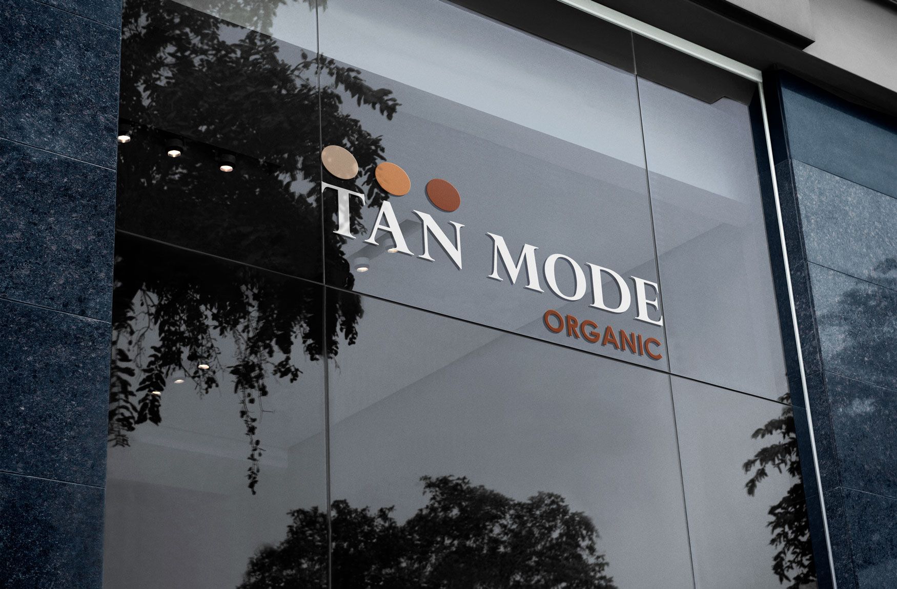 Tan Mode Store Window