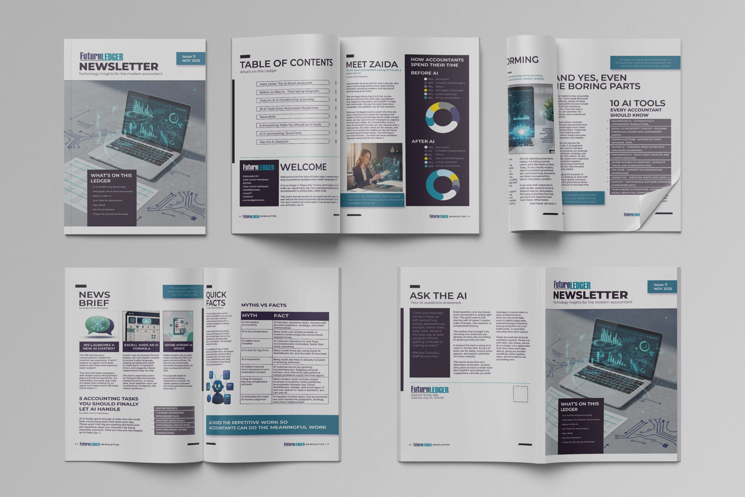 Future Ledger Newspaper Photo